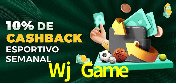 10% de bônus de cashback na Wj Game